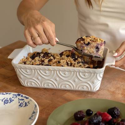 Grand-Mère Bread Pudding with Berries