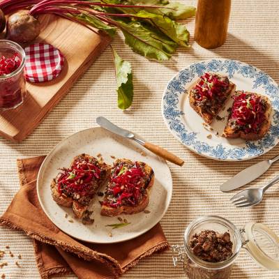 Grignotine aux cretons forestiers