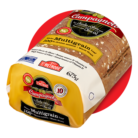 100% Whole grain multigrain loaf