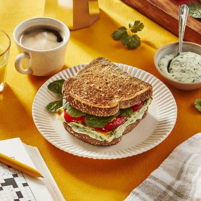 Slow Morning Omelette Sandwich